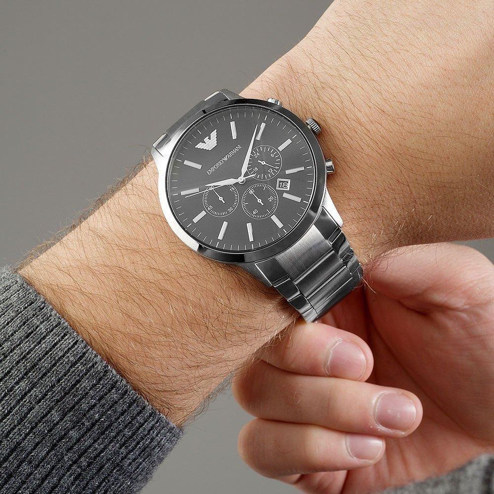 Emporio Armani AR2460 Chronograph Quartz Men's Watch Emporio Armani AR2460 Chronograph Quartz Men's Watch